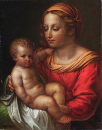 Madonna mit Kind von Josef Abel