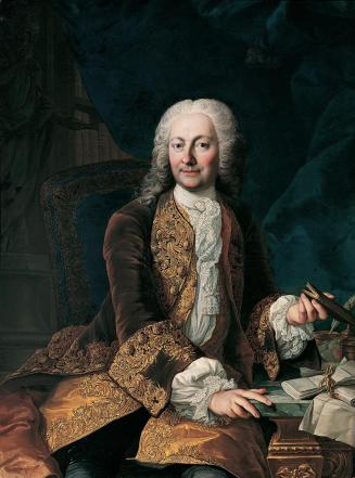 Martin van Meytens d. J., Johann Christoph Freiherr von Bartenstein, um 1740/1750, Öl auf Leinw ...