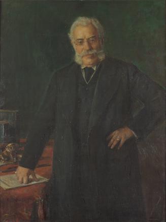 Johann Victor Krämer, Johann Freiherr von Chlumecky, 1908, Öl auf Leinwand, 126 x 94 cm, Belved ...