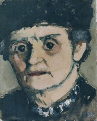 Marie-Louise von Motesiczky, Frau Ziegler, 1938, Öl auf Leinwand, 29,5 x 24 cm, 1985 Artothek d ...