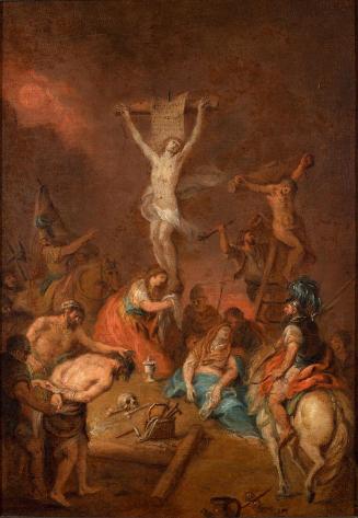Martin Johann Schmidt, Christus am Kreuz, um 1797, Öl auf Leinwand, 54 x 38,5 cm, Belvedere, Wi ...