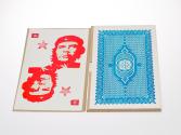 Pidder Auberger, prolet art, 1971, Siebdruck und Handstempel, Offset, 32 Spielkarten bestempelt ...