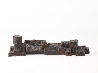 Fritz Wotruba, Kleine Liegende, 1960, Bronze, 52 × 11,5 × 13 cm, Belvedere, Wien, Inv.-Nr. FW 3 ...