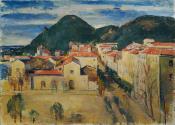 Anton Faistauer, Ajaccio, 1926, Öl auf Leinwand, 73 x 100 cm, Belvedere, Wien, Inv.-Nr. 3343