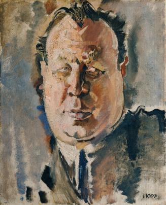 Maximilian Oppenheimer, Der Schauspieler Emil Jannings (1884-1950), 1932, Öl auf Leinwand, 80 x ...