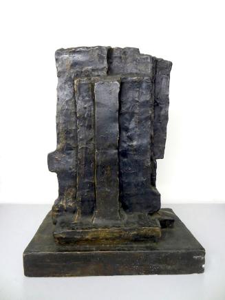 Fritz Wotruba, Kopf, 1962, Bronze, 34 × 16 × 26 cm, Belvedere, Wien, Inv.-Nr. FW 332