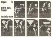 Erwin Puls, bogen 3, erwin puls, thesen, ein blochcomix, herbstpresse, 1976, Druck auf Papier,  ...