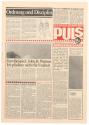 Erwin Puls, PULS – DER KLARE BLICK, DAS WAHRE WORT!, 21.4.1982, Offset-Druck auf Papier, 48,9 × ...