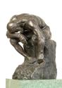 Gustinus Ambrosi, Der Verstoßene, 1909, Bronze auf Serpentin-Postament, H: 54 cm, Belvedere, Wi ...