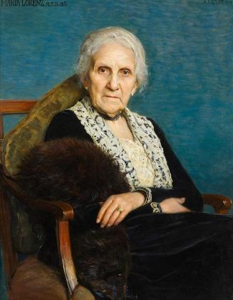 Karl Friedrich Gsur, Maria Lorenz, 1931, Öl auf Leinwand, 82 × 65 cm, Belvedere, Wien, Inv.-Nr. ...