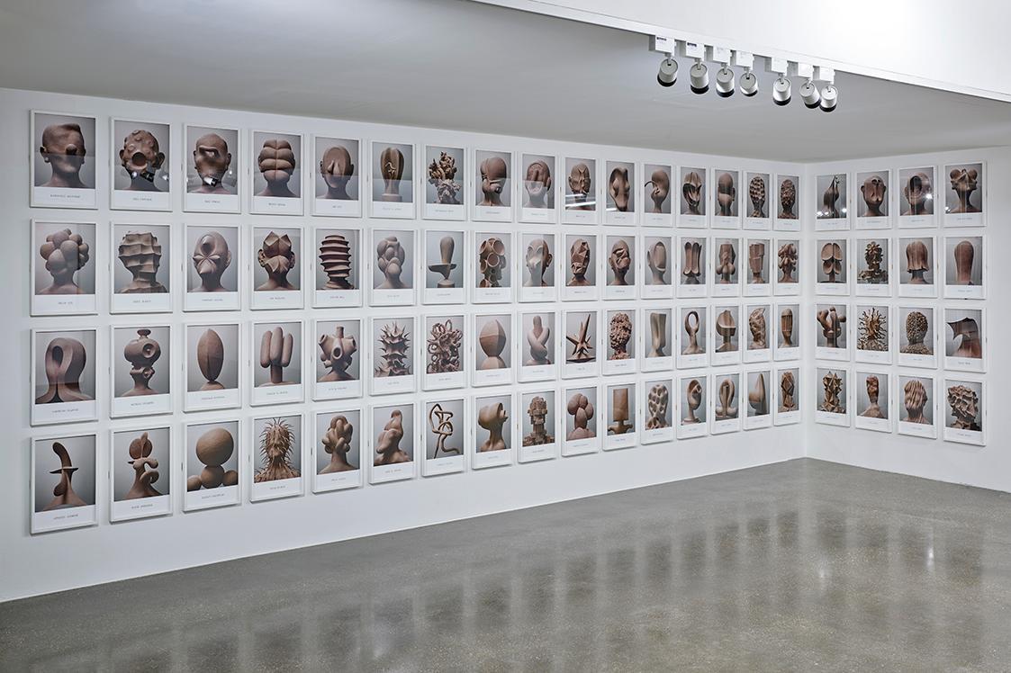Peter Köllerer, Namen, 2010–2015, 92 Inkjetprints auf Hahnemühle Photorag Ultrasmooth Papier, j ...