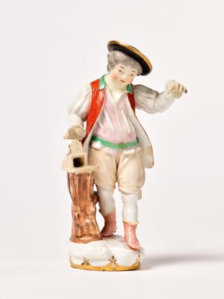 Johann Ulrich Mohr, Mausefallenverkäufer, 1760, Porzellan, glasiert und bemalt, Belvedere, Wien ...