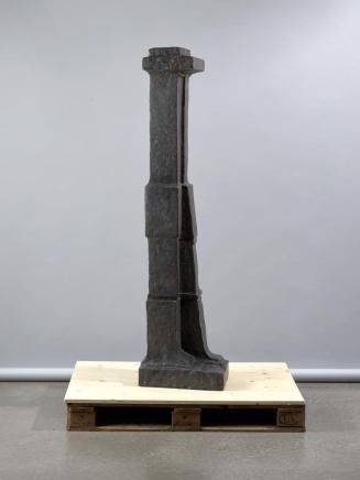 Fritz Wotruba, Große stehende Figur (Junger König), 1961/1962, Bronze, 176,5 × 33,5 × 45 cm, 12 ...