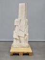 Fritz Wotruba, Skulptur, 1968, Kalkstein Veselje Unito, 182,5 × 66 × 34 cm, 515 kg, Belvedere,  ...