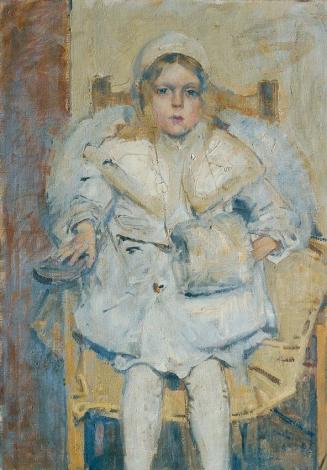 Theodor Hummel, Mädchenbildnis, 1905, Öl auf Leinwand, 100 × 70 cm, Belvedere, Wien, Inv.-Nr. 7 ...