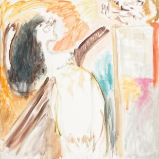 Tamuna Sirbiladze, Suicide Painting, 2007, Acryl und Öl auf Leinwand, ungerahmt: 200 × 200 × 2  ...