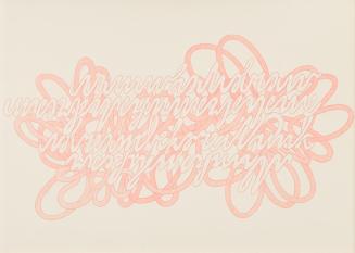 Robert Gabris, Drawing Manifesto, 2022, Buntstifte auf Karton, weiße Holzrahmen, 3 mal: 150 × 1 ...
