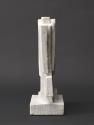 Fritz Wotruba, Kopf, 1962 und 1965, Carrara Marmor, 41 × 14,5 × 25 cm, 17 kg, Belvedere, Wien,  ...