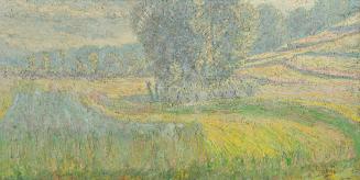 Ivan Grohar, Das Feld von Rafolče, 1903, Öl auf Leinwand, 60 × 120 cm, Belvedere, Wien, Inv.-Nr ...