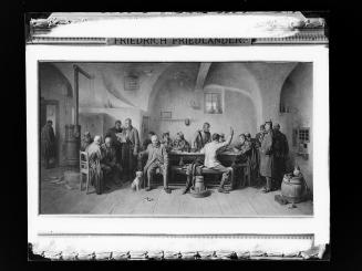 Josef Löwy – k. u. k. Hof-Photograph, Kunst- und Verlags-Anstalt, Soldaten in der Kantine, 1888 ...