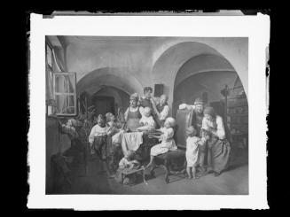 Josef Löwy – k. u. k. Hof-Photograph, Kunst- und Verlags-Anstalt, Christtagmorgen, 1888–1891, O ...