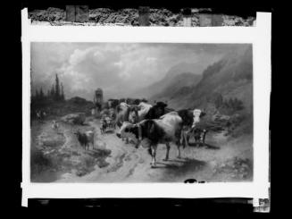 Josef Löwy – k. u. k. Hof-Photograph, Kunst- und Verlags-Anstalt, Viehabtrieb, 1888–1891, Ortho ...