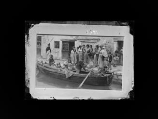 Josef Löwy – k. u. k. Hof-Photograph, Kunst- und Verlags-Anstalt, Kürbisverkäufer in Chioggia,  ...