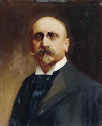 Ludvik Kuba, Minister Josef Ritter von Kanera, 1910, Öl auf Leinwand, 71 x 57 cm, Belvedere, Wi ...