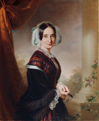 Anton Einsle, Anna Regenhart, 1852, Öl auf Leinwand, 100,5 x 82,5 cm, Belvedere, Wien, Inv.-Nr. ...