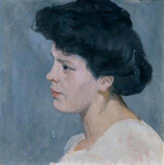 Ernst Stöhr, Mary Losert, Nichte des Künstlers, 1919, Öl auf Leinwand, 37 x 37 cm,  Belvedere,  ...