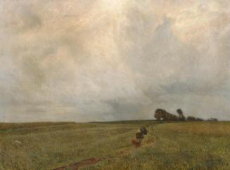 Thomas Leitner, Sturm und Regen, 1907, Öl auf Leinwand, 90 x 120,5 cm, Belvedere, Wien, Inv.-Nr ...