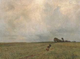 Thomas Leitner, Sturm und Regen, 1907, Öl auf Leinwand, 90 x 120,5 cm, Belvedere, Wien, Inv.-Nr ...