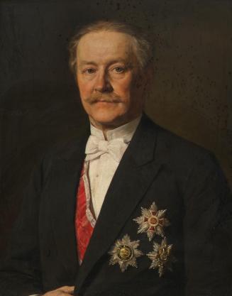Sigmund l'Allemand, Sigmund Conrad Freiherr von Eybesfeld, 1886, Öl auf Leinwand, 73 x 59 cm, B ...