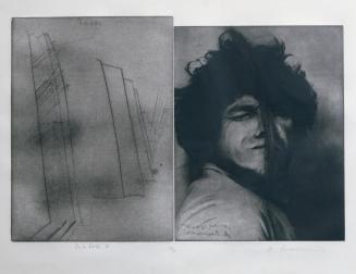 Arnulf Rainer und Dieter Roth, Gemeinschaftsarbeit, 1973, Mischtechnik, Blattmaße: 61 x 78 cm,  ...