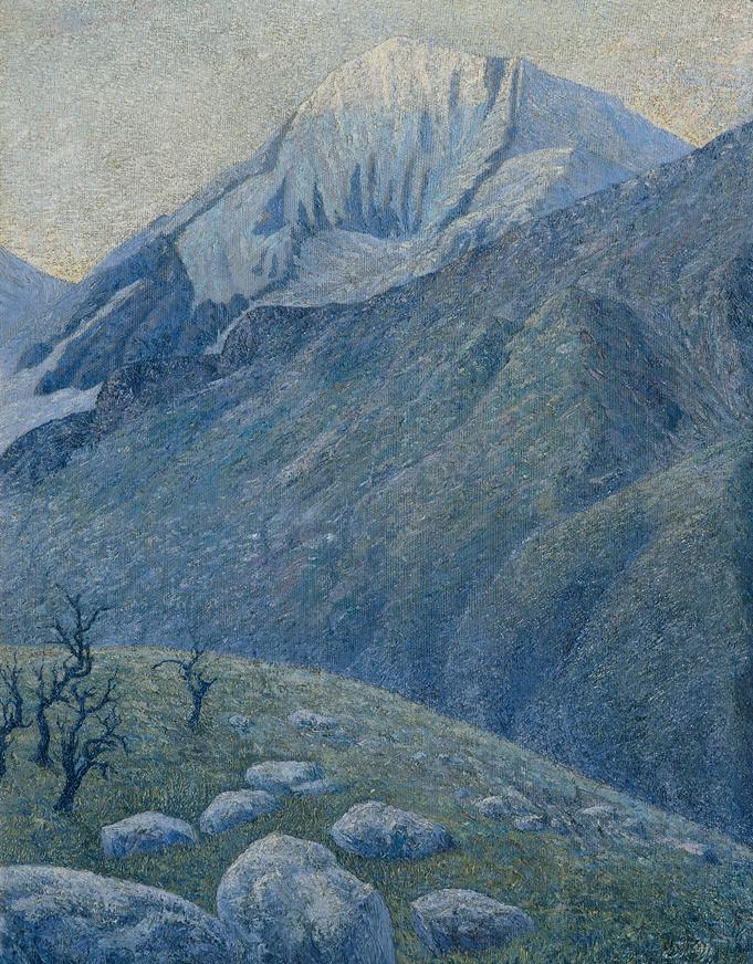 Alois Hans Hubner, Königspitze, 1904, Öl auf Leinwand, 80 x 63,5 cm, Belvedere, Wien, Inv.-Nr.  ...