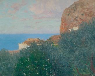 Alfred Zoff, Capri, 1905, Öl auf Leinwand, 32 × 41 cm, Belvedere, Wien, Inv.-Nr. 5093