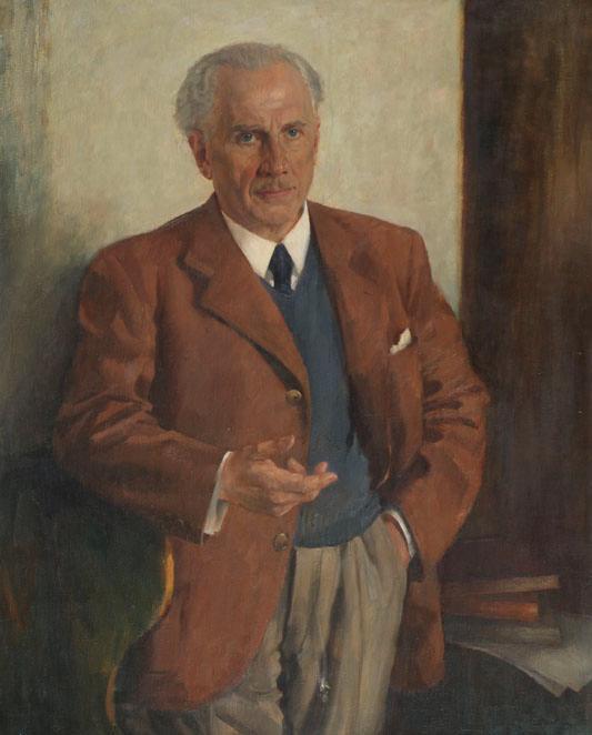 Robert Streit, Hans Marr, 1942, Öl auf Leinwand, ungerahmt: 111 × 90 × 2,5 cm, Artothek des Bun ...