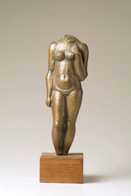 Fritz Wotruba, Frauentorso, 1939, Bronze, Belvedere, Wien, Inv.-Nr. 5947
