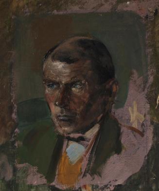 Wolfgang Schaukal, Porträt Richard von Schaukal, 1923, Öl auf Leinwand, 46 x 37 cm, Belvedere,  ...