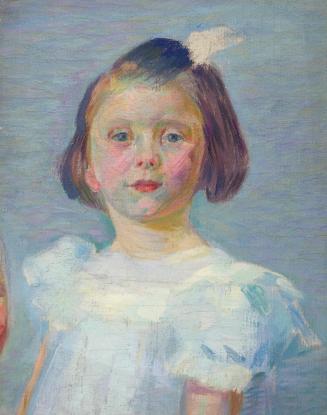 Franz Jaschke, Brustbild eines Mädchens, undatiert, Öl auf Leinwand, 40 x 30 cm, Belvedere, Wie ...