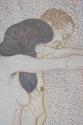 Gustav Klimt, Beethovenfries: "Die Leiden der schwachen Menschheit" und "Der wohlgerüstete Star ...