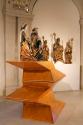 Tillman Kaiser, Sockel, 2011, Karton, Holz, Schellack, 150 × 175 × 137 cm, Belvedere, Wien, Inv ...