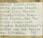 Georg Klimt, Unbekannter Fotograf, Rudolf, Gustav, Julius und Eleonore Zimpel, um 1905, Silberg ...