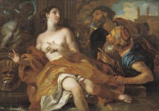 Johann Michael Rottmayr, Susanna und die beiden Alten, um 1692, Öl auf Leinwand, 118 x 169 cm,  ...