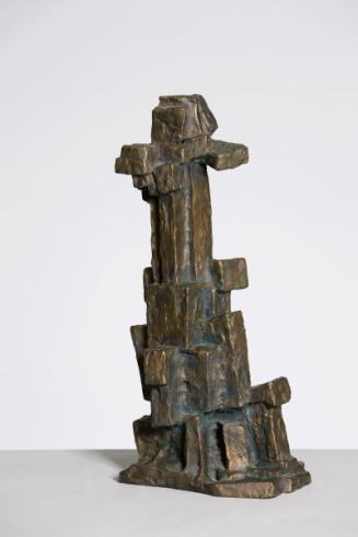 Fritz Wotruba, Figur V, 1965, Bronze, 47,5 × 18 × 21,5 cm, Belvedere, Wien, Inv.-Nr. FW 1441