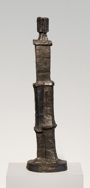 Fritz Wotruba, Stehende Figur, 1958, Bronze, 82 × 22,5 × 19,5 cm, Belvedere, Wien, Inv.-Nr. FW  ...