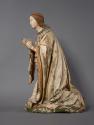 Wiener Bildschnitzer (?), Kniende Maria, um 1430/1440, Lindenholz, originale Fassungsreste, H:  ...