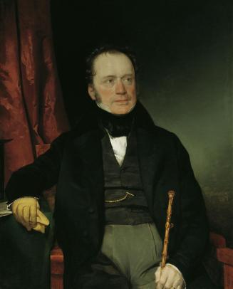 Friedrich von Amerling, Porträt eines älteren Mannes (Graf Breda ?), 1833, Öl auf Leinwand, 95, ...