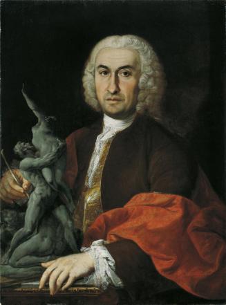 Unbekannter Künstler, Der Bildhauer Johann Christoph Mader (Hofbildhauer des Prinzen Eugen von  ...