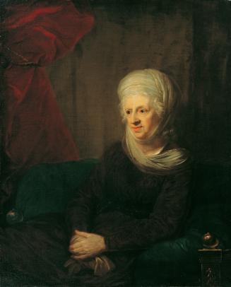 Josef Maria Grassi, Eine alte Dame (Frau von Weinbrenner), 1795, Öl auf Leinwand, 112,5 x 91,5  ...